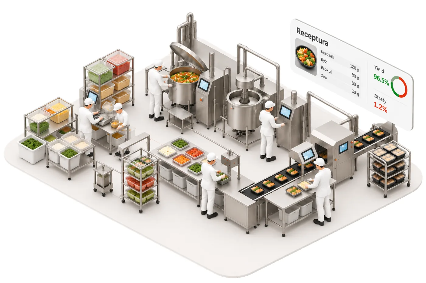 Rezepturen und Produktionstechnologie